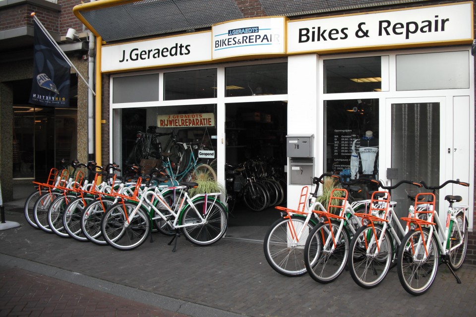 J.Geraedts Bikes \u0026 Repair, uw fietsenzaak in Swalmen